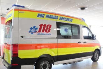 San Marino – Pauroso scontro frontale ad Acquaviva, in due finiscono all’ospedale