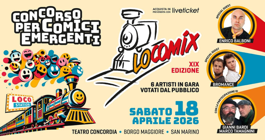 San Marino for the Children ONLUS: vi aspettiamo Sabato 18 Aprile 2026 a Locomix