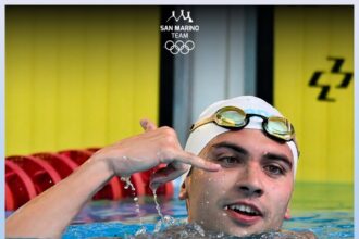 San Marino. Comitato Olimpico Nazionale Sammarinese. Buona prova nei 100 metri rana di Giacomo Casadei ai Campionati Italiani Assoluti di nuoto a Riccione