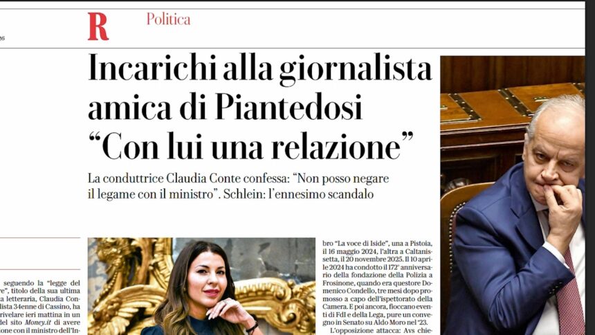 La maggioranza: “Piena fiducia nel ministro Piantedosi”