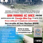 San Marino. Ciclismo Cross-Country Caveja Bike Cup a Serravalle. Domenica 19 aprile 2026 ore 9.30 al Parco Laiala