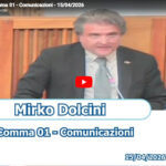 San Marino. Intervento di Mirko Dolcini (Motus) sull’Europa in Comma Comunicazioni 15.04.2025