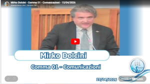 San Marino. Intervento di Mirko Dolcini (Motus) sull’Europa in Comma Comunicazioni 15.04.2025