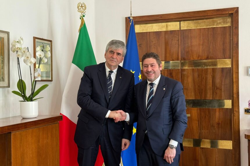 San Marino. Sinergie turistiche e grandi eventi: a Roma l’incontro tra i Ministri Federico Pedini Amati e Gianmarco Mazzi