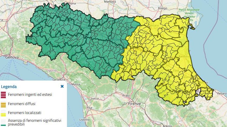 Meteo, caldo fino a 28°C poi cambia tutto: allerta gialla per temporali in parte dell’Emilia-Romagna
