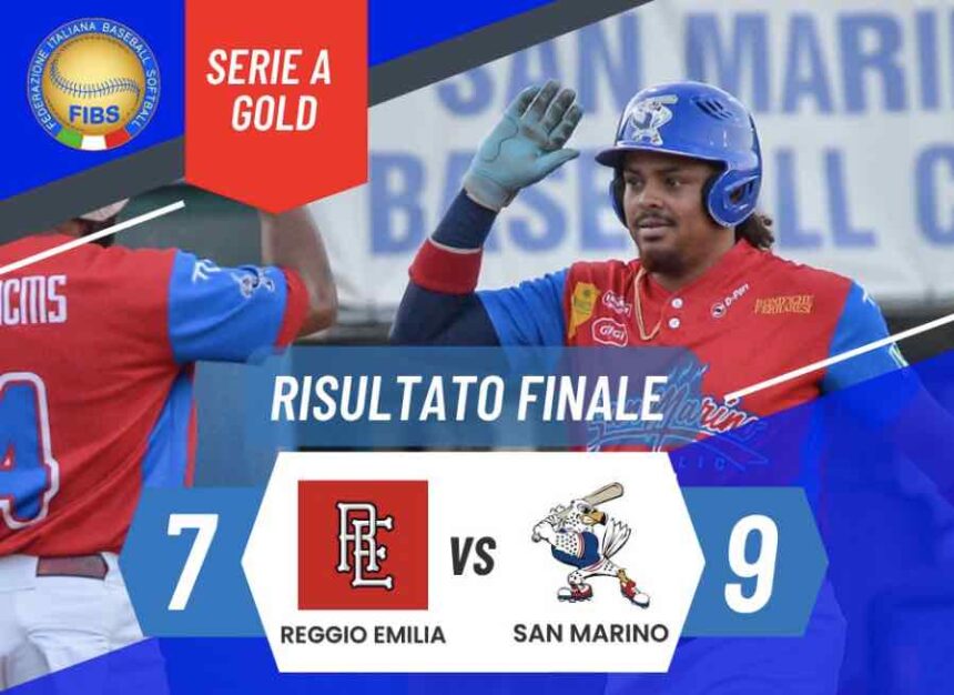 San Marino – San Marino Baseball trionfa a Reggio Emilia con un sweep