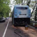 ULTIMA ORA. San Marino. Bus in fiamme nella salita di Via Piana dopo Borgo Maggiore