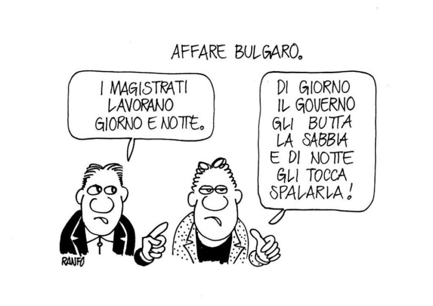 Affare bulgaro e insabbiamenti… Ranfo