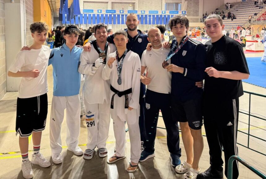 San Marino – 2 ori, 3 argenti e 1 bronzo a Riccione all’Interregionale Emilia Romagna 2026