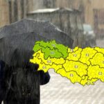 Maltempo, da mezzanotte ancora allerta gialla per piogge intense e temporali