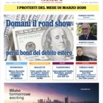 San Marino. La prima pagina del Serenissima Sera