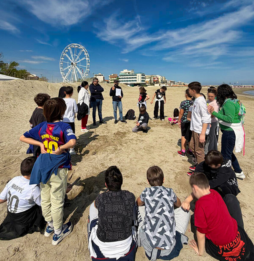 Rimini – Pescatori di meraviglia: quando la spiaggia diventa aula a cielo aperto