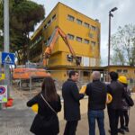 Rimini: cominciata la demolizione dell’ex colonia Enel