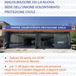 San Marino. Sabato prossimo inaugurazione della nuova sede dell’unione Volontariato Protezione Civile