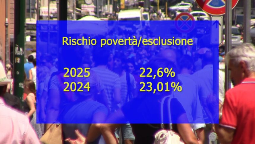 Istat, in Italia 13 milioni a rischio povertà e esclusione sociale
