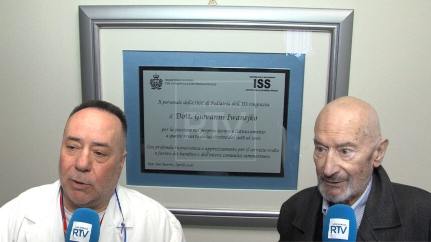 Una vita dedicata ai bambini: l’omaggio del reparto di Pediatria al Dr. Iwanejko