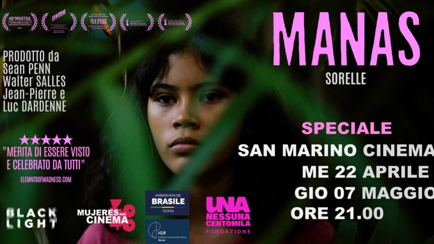 Questa sera al Cinema Concordia: “Manas