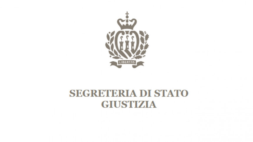 San Marino. Scomparsa Lamberto Emiliani: il profondo cordoglio e la riconoscenza della Segreteria di Stato per la Giustizia