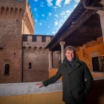 Alberto Angela alla Rocca di Gradara per Lucrezia Borgia