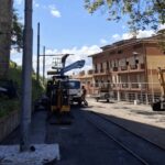 San Marino. Ex Stazione, ultime battute per il cantiere del trenino: linea elettrica pronta in settimana