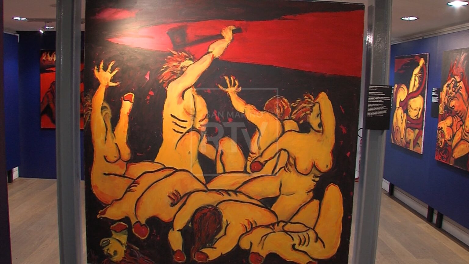 ‘Anime Prave’: al Museo di Stato la mostra di Giuseppe Fanfani sull’Inferno di Dante