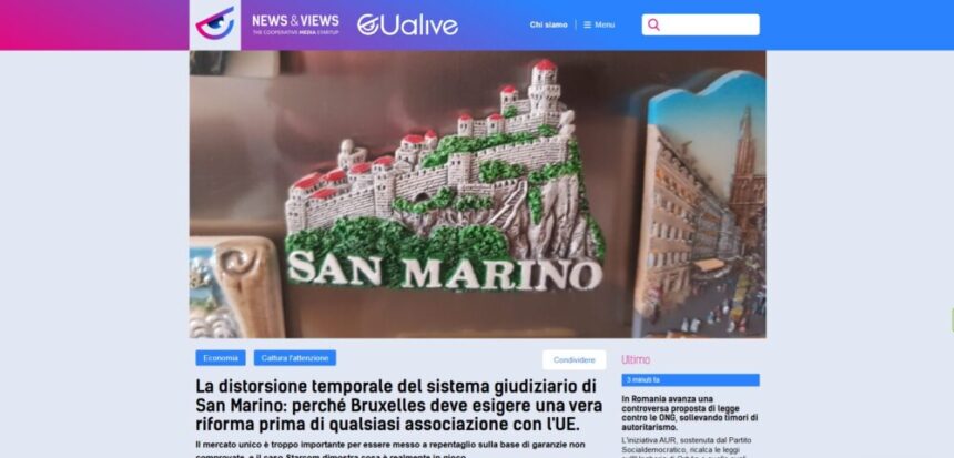 Caso Starcom, nuovo duro attacco di Dick Roche a San Marino dal sito vicino all’investitore bulgaro, EUAlive
