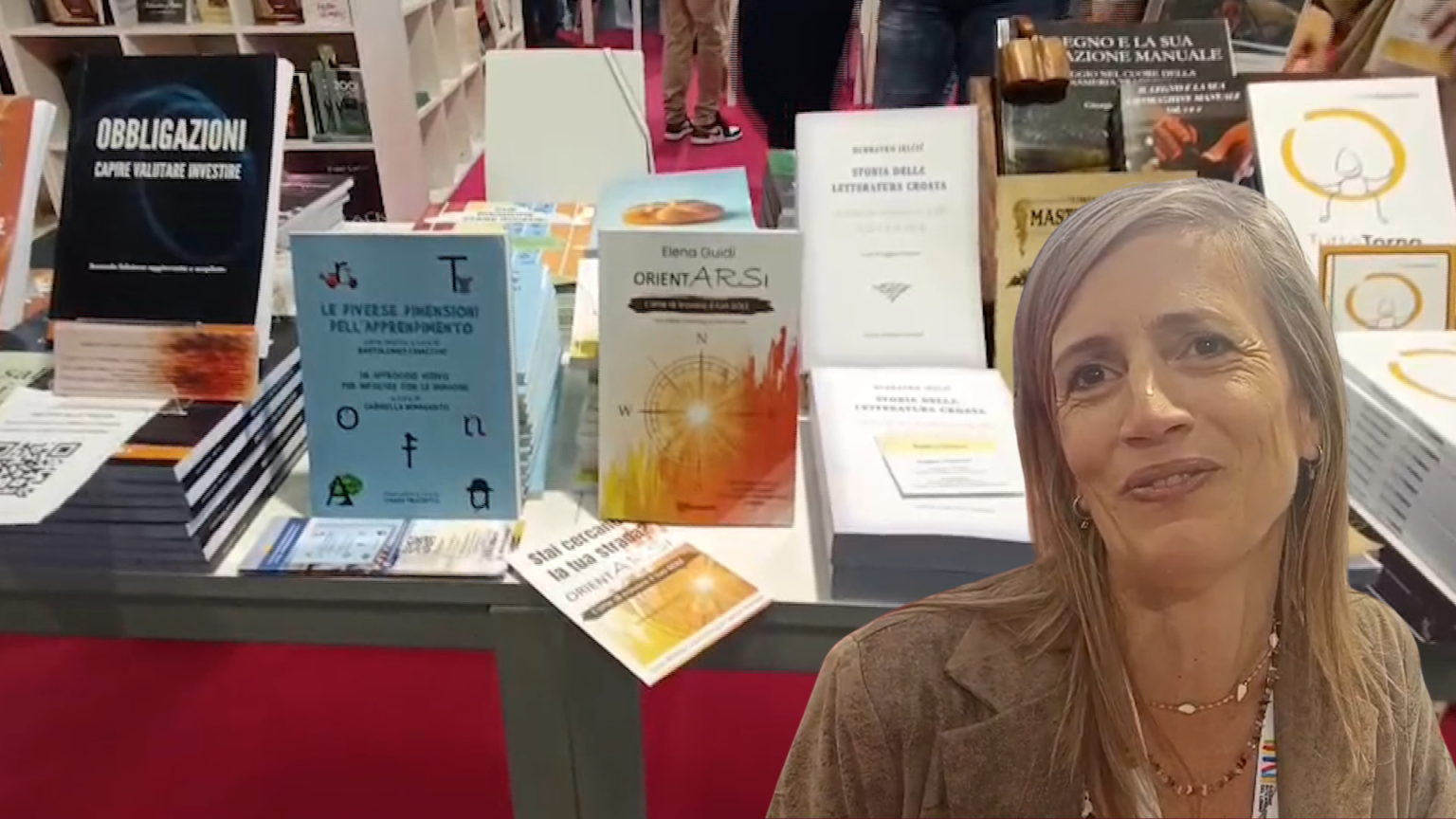 Elena Guidi e il suo ultimo libro al Salone Internazionale di Torino