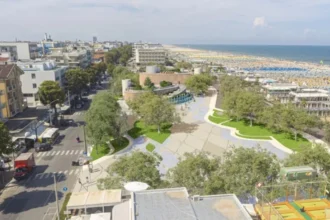 Riapre il lungomare sud a Rimini. Nel 2027 le nuove piazze sul mare