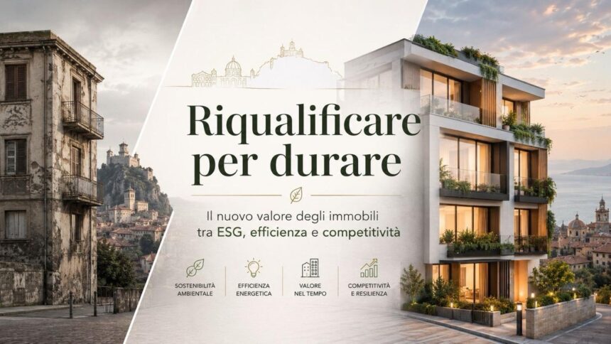DOVE VA L’IMMOBILIARE. Riqualificare per durare: il nuovo valore degli immobili