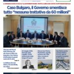 San Marino. La prima pagina de La RepubblicaSM
