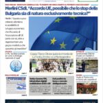 San Marino. La prima pagina de La RepubblicaSM