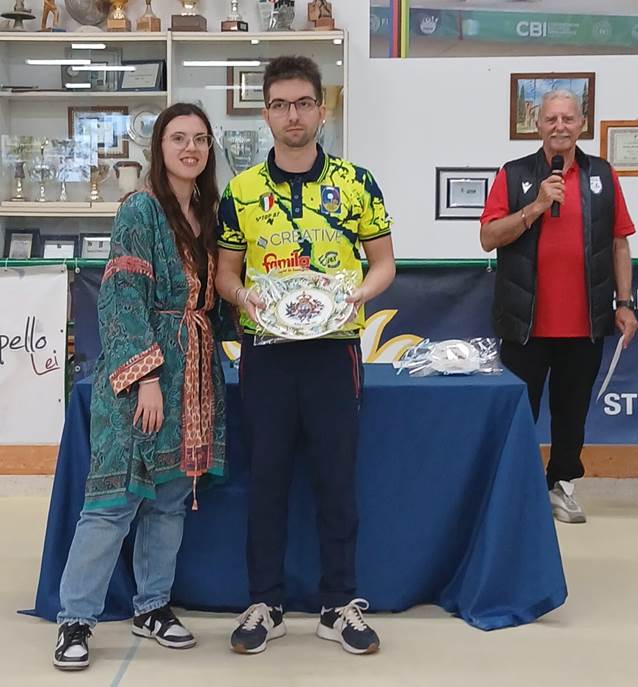 San Marino -Luca Capeti ( Vigasio Villafranca ) trionfa  al 17° Trofeo Libertas specialità Raffa