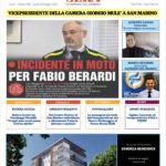 San Marino. La prima pagina del Serenissima Sera