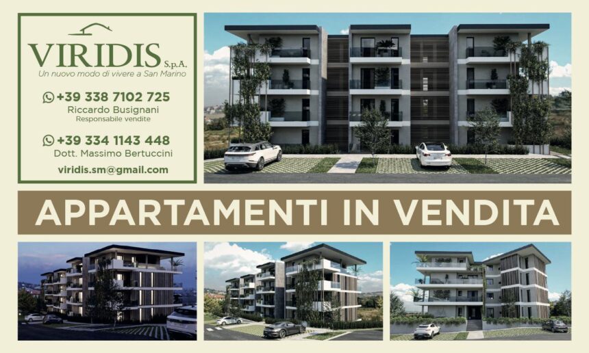 San Marino. Viridis, la nuova oasi urbana a Serravalle: quando la casa incontra il verde