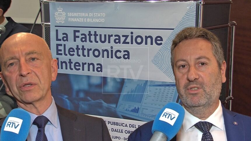 Fatturazione elettronica interna, da giugno la fase di test: il progetto presentato alle imprese 26 maggio 2026 Incontro pubblico alla Sala Montelupo di Domagnano con il segretario alle Finanze Gatti: un passo in avanti verso l’introduzione della normativa