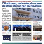 San Marino. La prima pagina de La RepubblicaSM