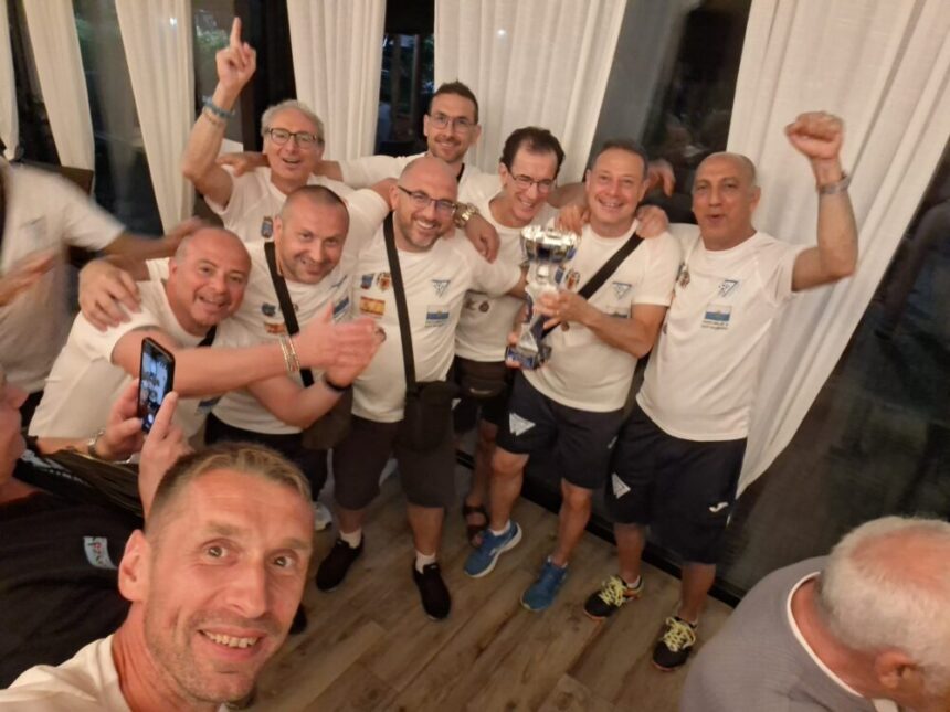 L’Associazione Sammarinese Calcatori Over 35 protagonista al 3’ Trofeo for Children, disputato a Sanremo nel fine settimana.