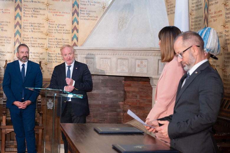 Visita a San Marino del Presidente dell’Organizzazione Europea dei Brevetti