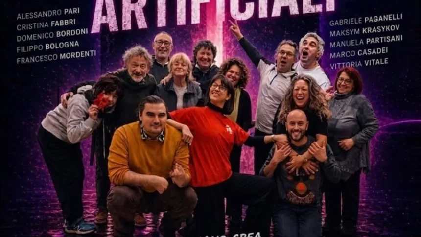 Rimini, saggio di improvvisazione di fine corso al Teatro del Seminario