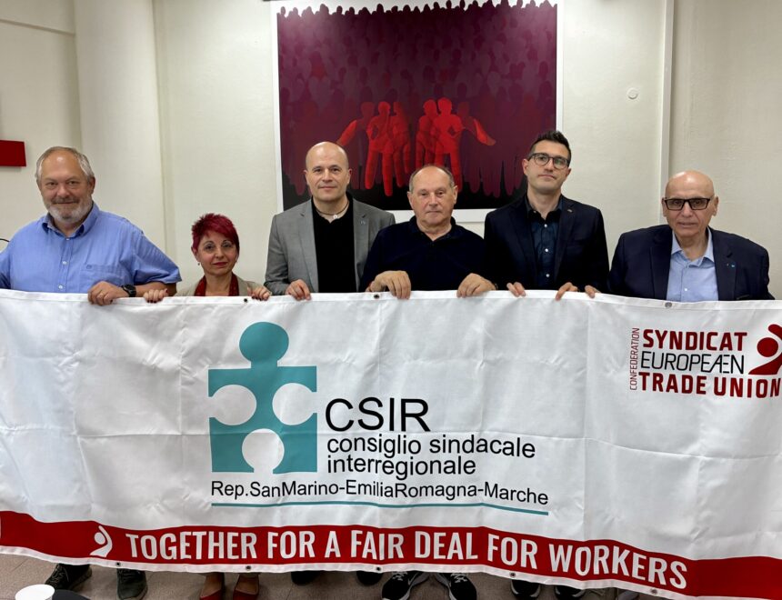 San Marino, CSIR: Alessandro Stacchini nuovo presidente del Comitato Interregionale, priorità alla tutela dei frontalieri