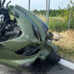Violento incidente sulla Trasversale Marecchia: scooter contro furgone, due giovani feriti