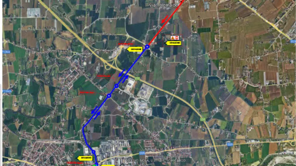 Lavori su via Tolemaide. Deviato verso Santarcangelo traffico pesante da A14