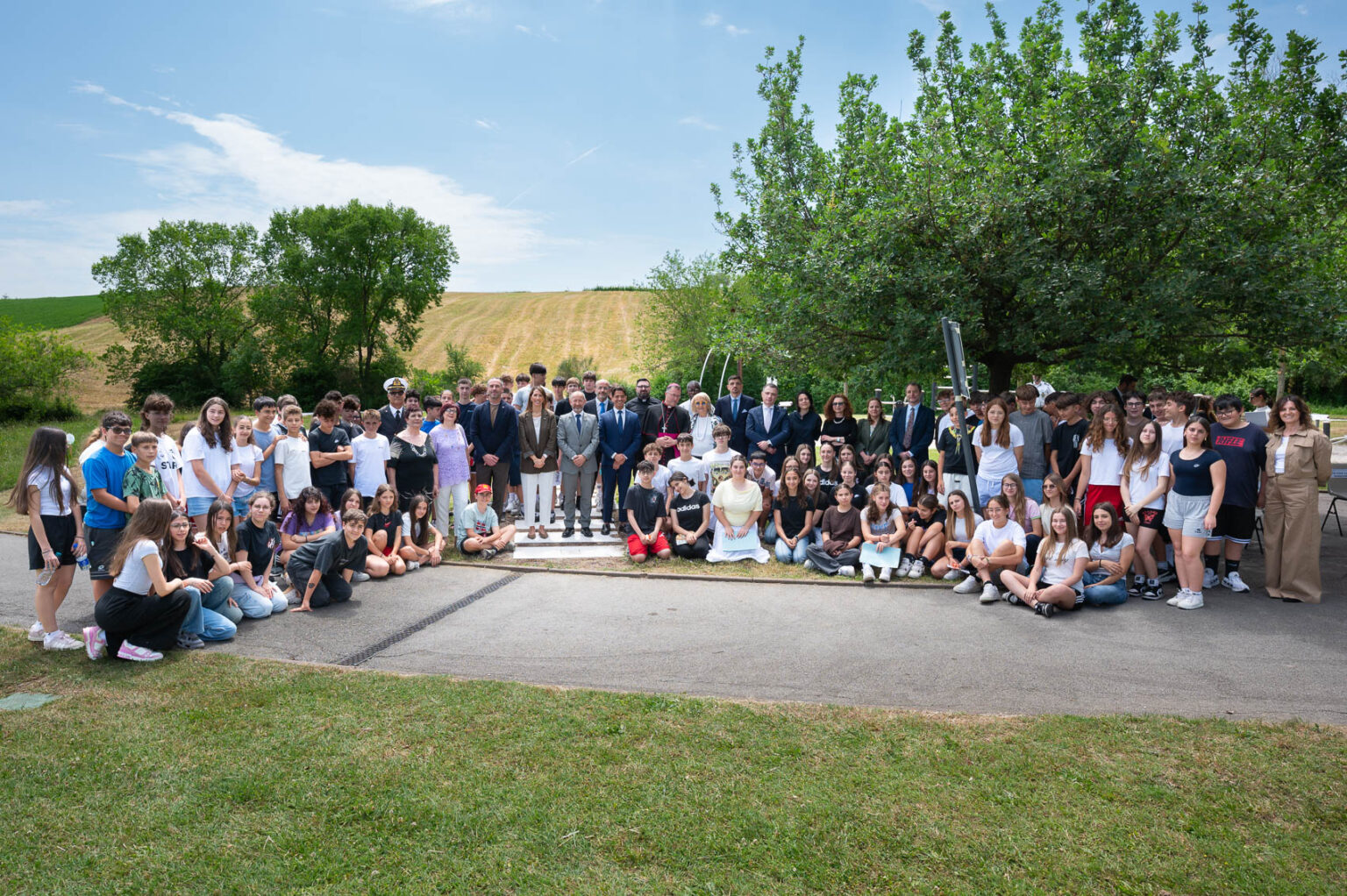 San Marino. Inaugurazione Parco dei Giusti. Photogallery