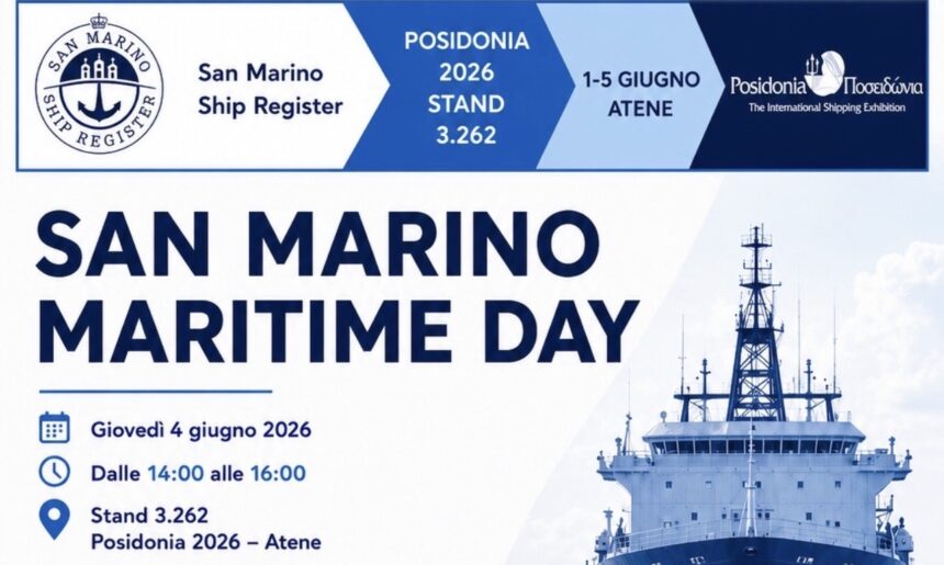 SAN MARINO MARITIME DAY A POSIDONIA 2026 (ATENE)