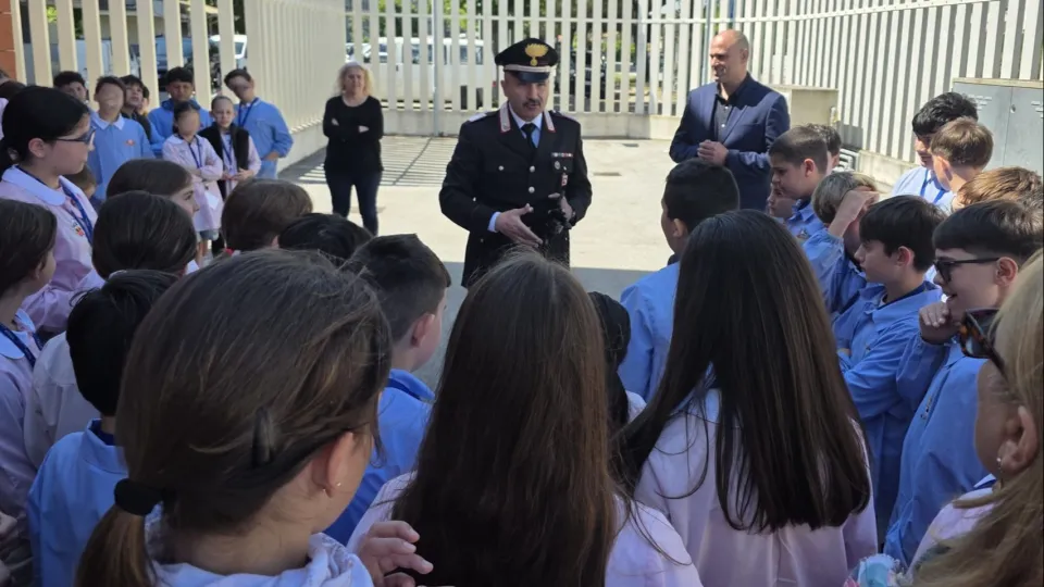 Ospiti speciali alla Stazione dei Carabinieri di Bellaria Igea Marina
