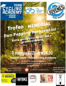 San Marino. Ciclismo giovanile al Parco Laiala di Serravalle