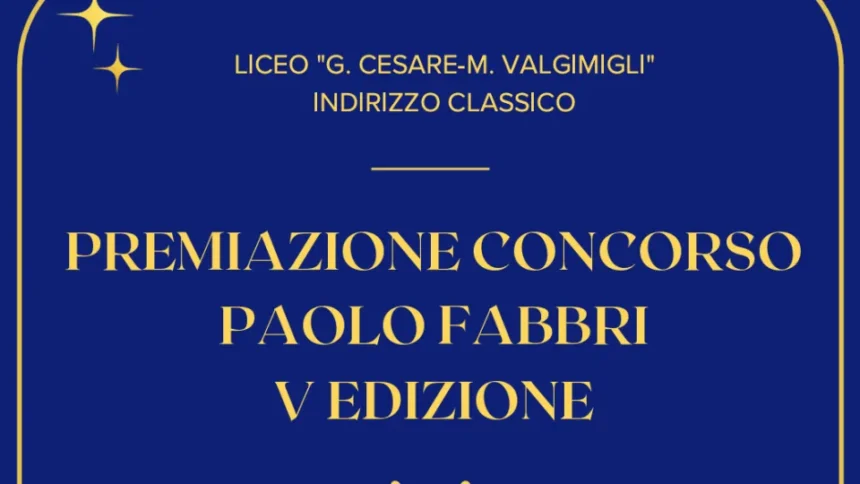 Premio Letterario “Paolo Fabbri”, al Teatro degli Atti la cerimonia di consegna