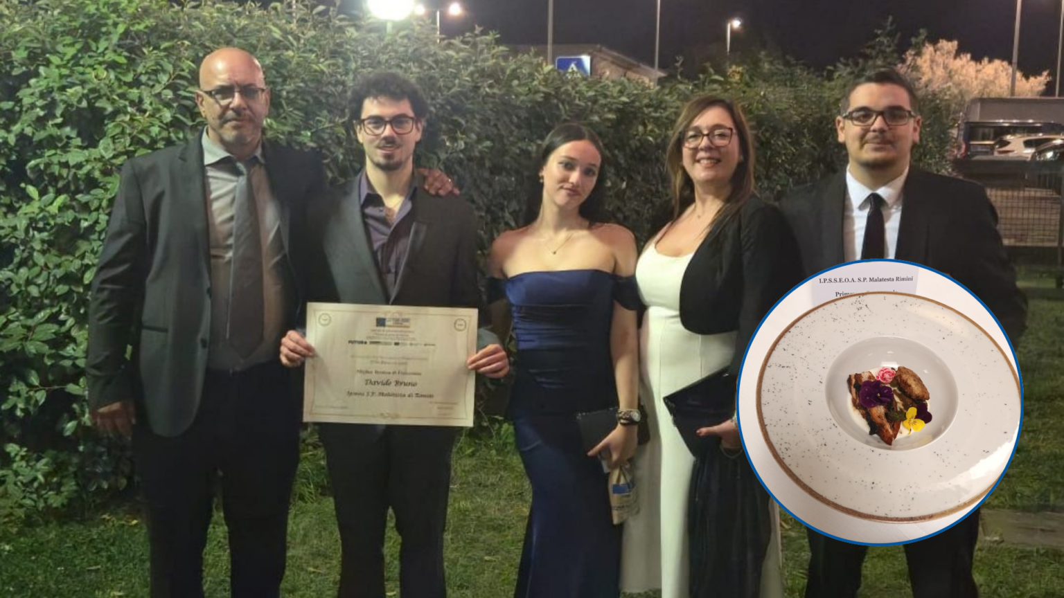 Il talento sammarinese conquista Cervia: Davide Bruno premiato al Concorso Europeo Enogastronomico