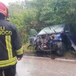 Scontro fra auto e furgone sammarinesi a Vallecchio: intervenuto l’elisoccorso