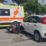 Auto travolge scooter sulla SP50, uomo trasportato al Bufalini in gravi condizioni [FOTO]